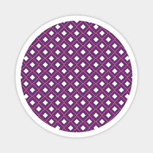 Diamond Seamless Pattern - Checkered Style 005#001 Magnet